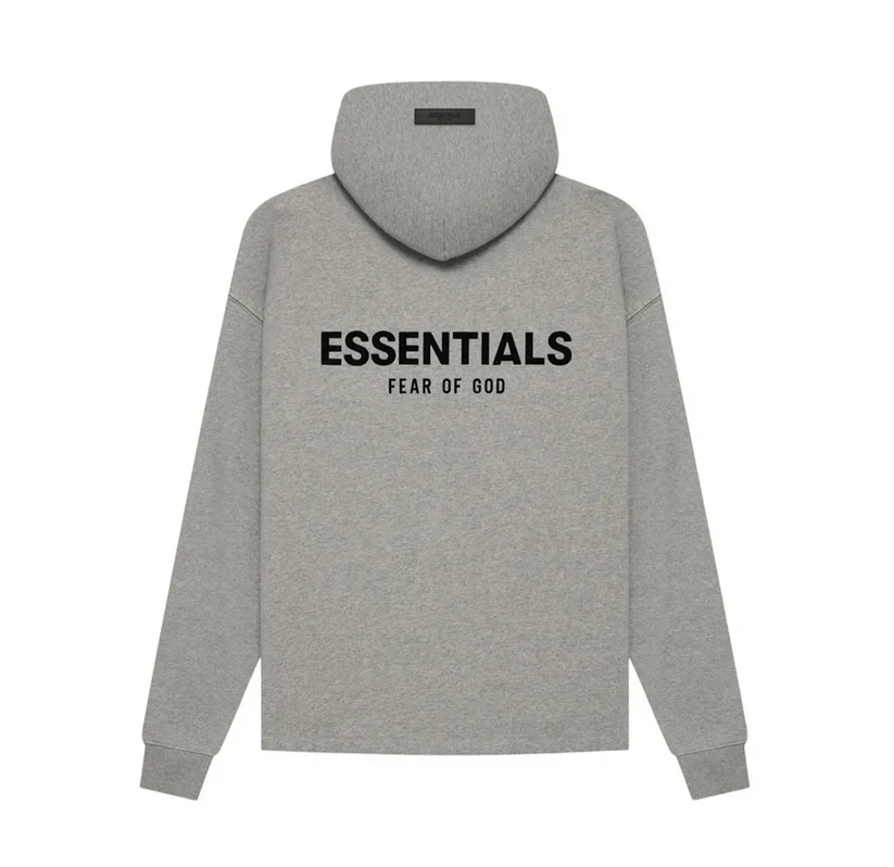 Essentials SS22 Hoodie Dark Oatmeal