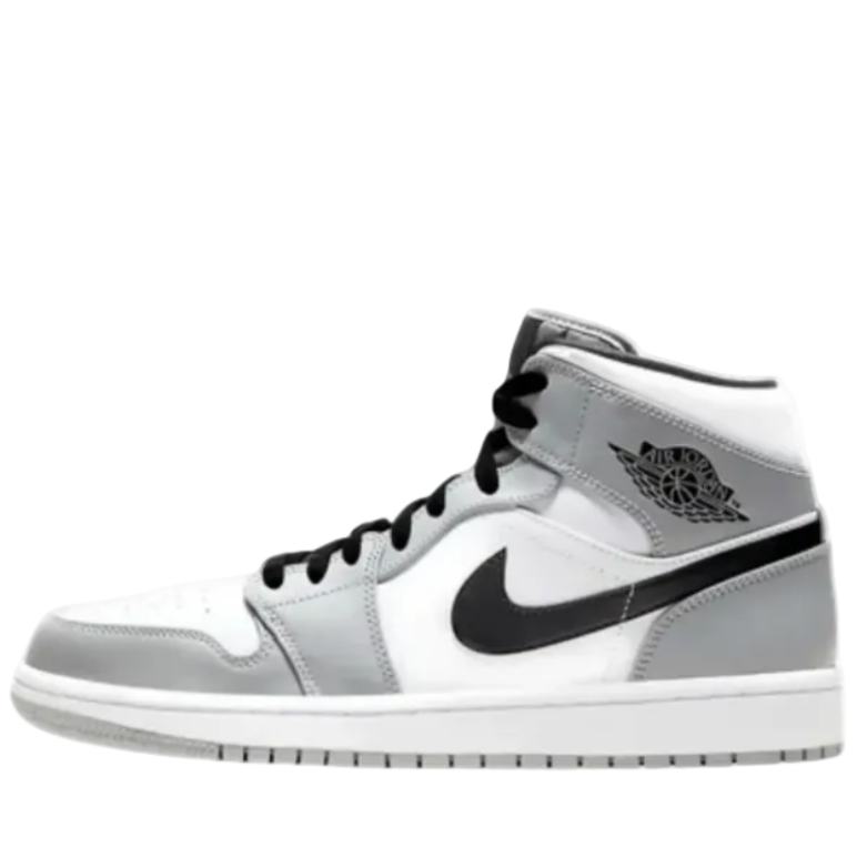 Air Jordan 1 Mid Light Smoke Grey